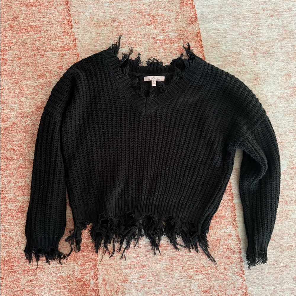 Cropped sweater